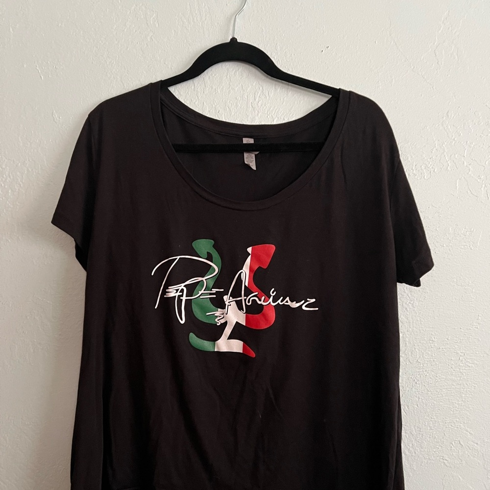 Pepe Aguilar Concert Tour Ladies T Shirt; size 2XL